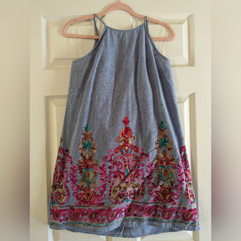 Entro Bohemian Embroidered sundress.